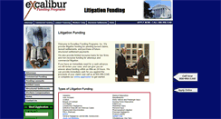 Desktop Screenshot of excaliburlegal.com